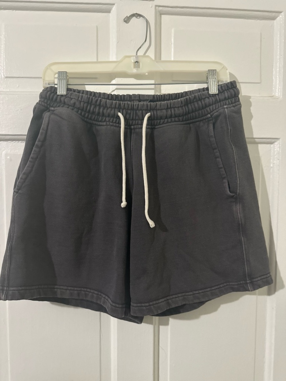 American Eagle Outfitters Charcoal Drawstring Lounge Shorts